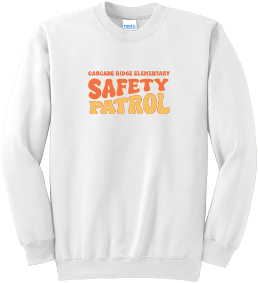 Cascade Ridge Elementary Patrol Tees Fall 2026 - Adult Crewneck