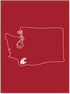 Washington State University Alumni Association SW WA Chapter Merchandise Fall 2026 - Long Sleeve Tee