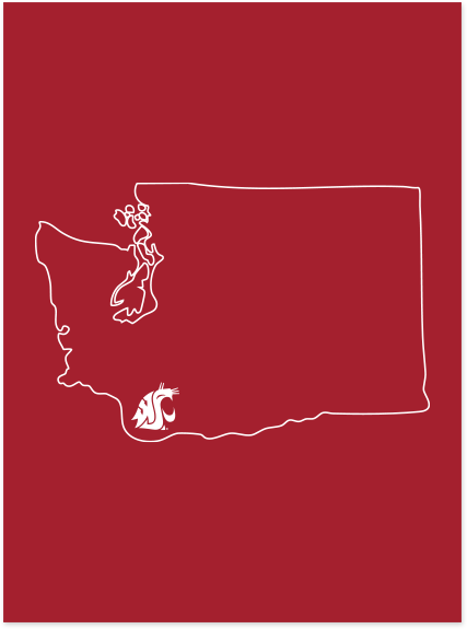Washington State University Alumni Association SW WA Chapter Merchandise Fall 2026 - Tee