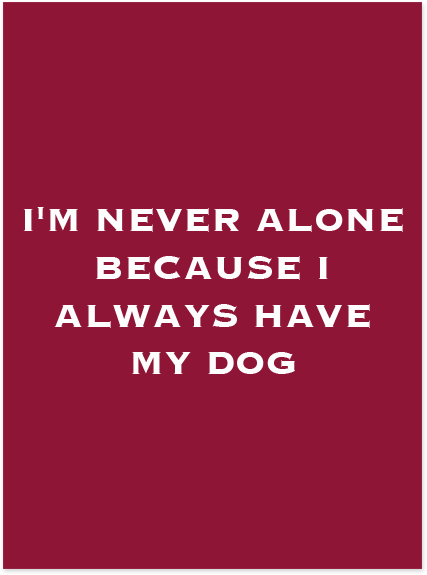 Hilinski's Hope - 'I'm Never Alone' Dog Bandana