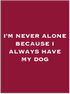 Hilinski's Hope - 'I'm Never Alone' Dog Bandana