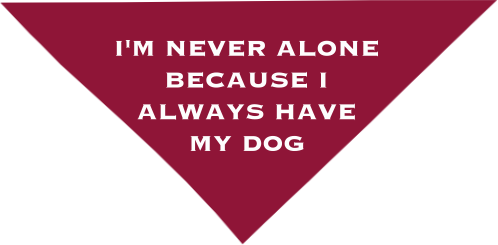 Hilinski's Hope - 'I'm Never Alone' Dog Bandana