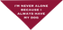 Hilinski's Hope - 'I'm Never Alone' Dog Bandana