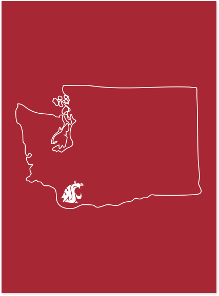 Washington State University Alumni Association SW WA Chapter Merchandise Fall 2026 - Youth Tee