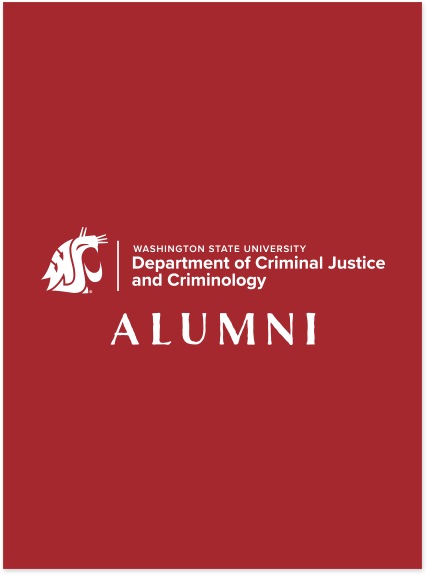 Washington State University Criminal Justice Pop Up September 2025 - T-Shirt (Alumni)
