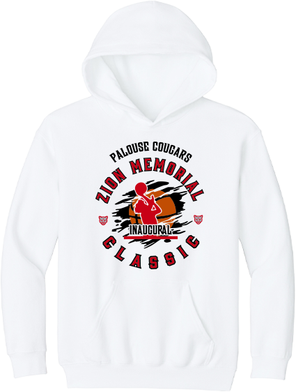 Palouse Cougars Zion Memorial Fan Apparel Fall 2025 - Youth Hoodie