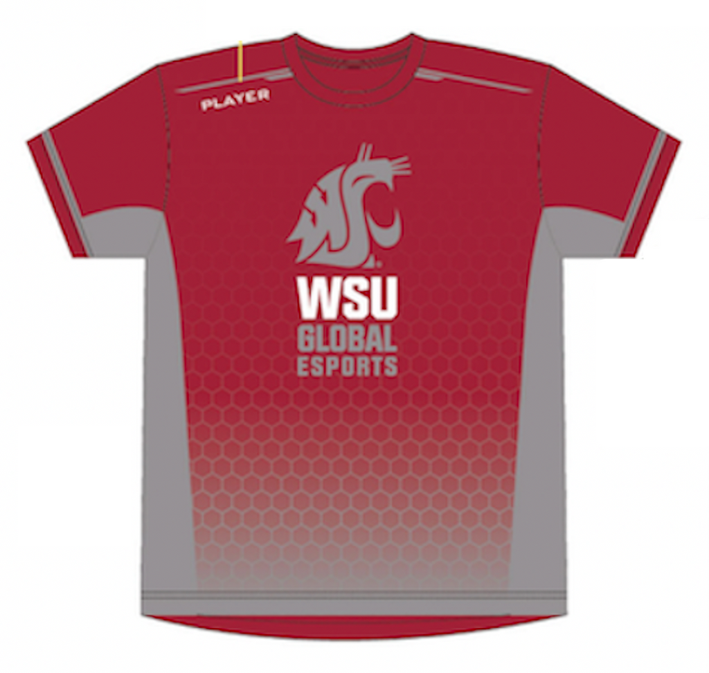 Washington State University ESports Apparel September 2023 - Jersey