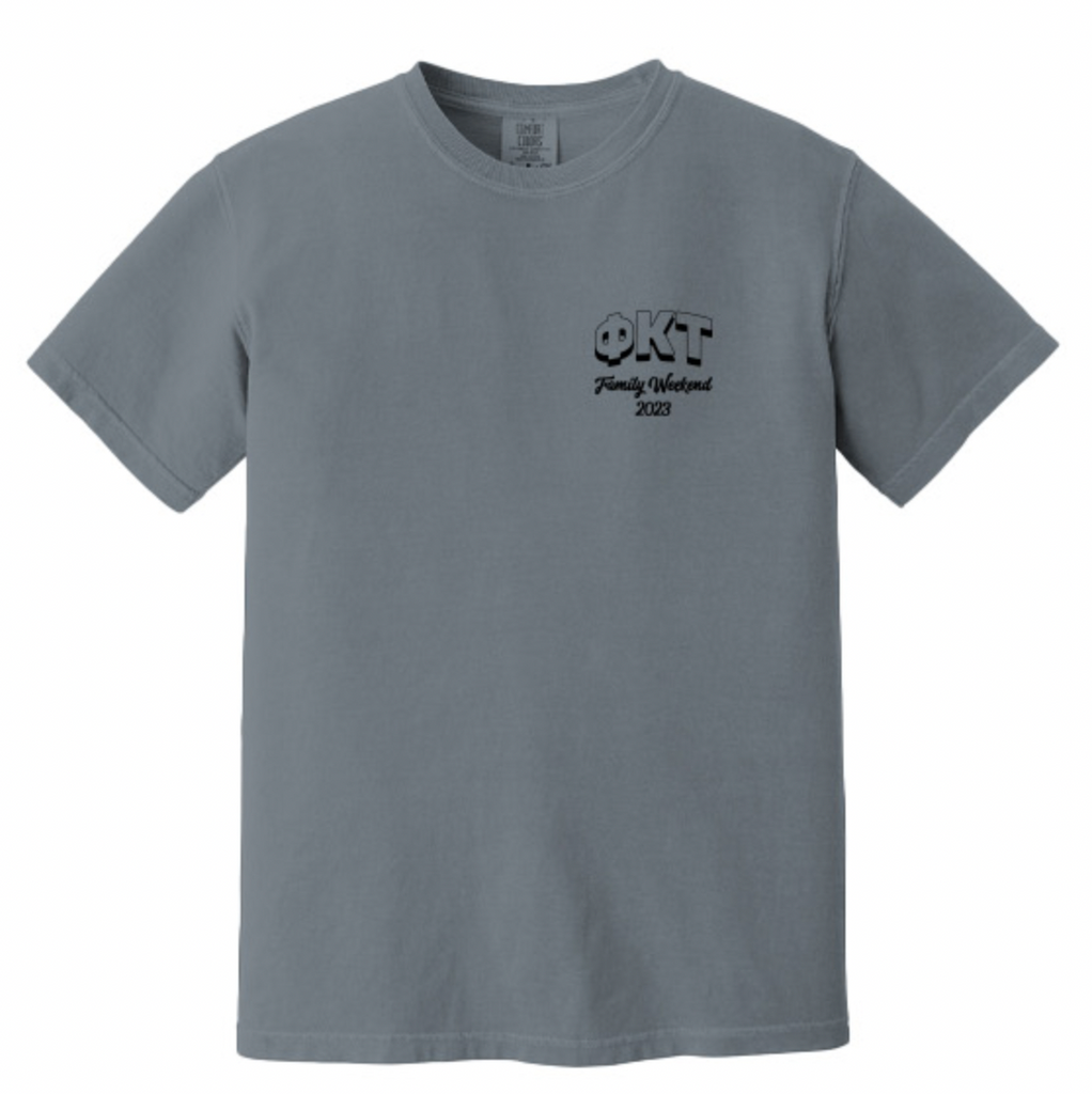 Washington State University Phi Kappa Tau Fall Family Weekend 2023 - Tee