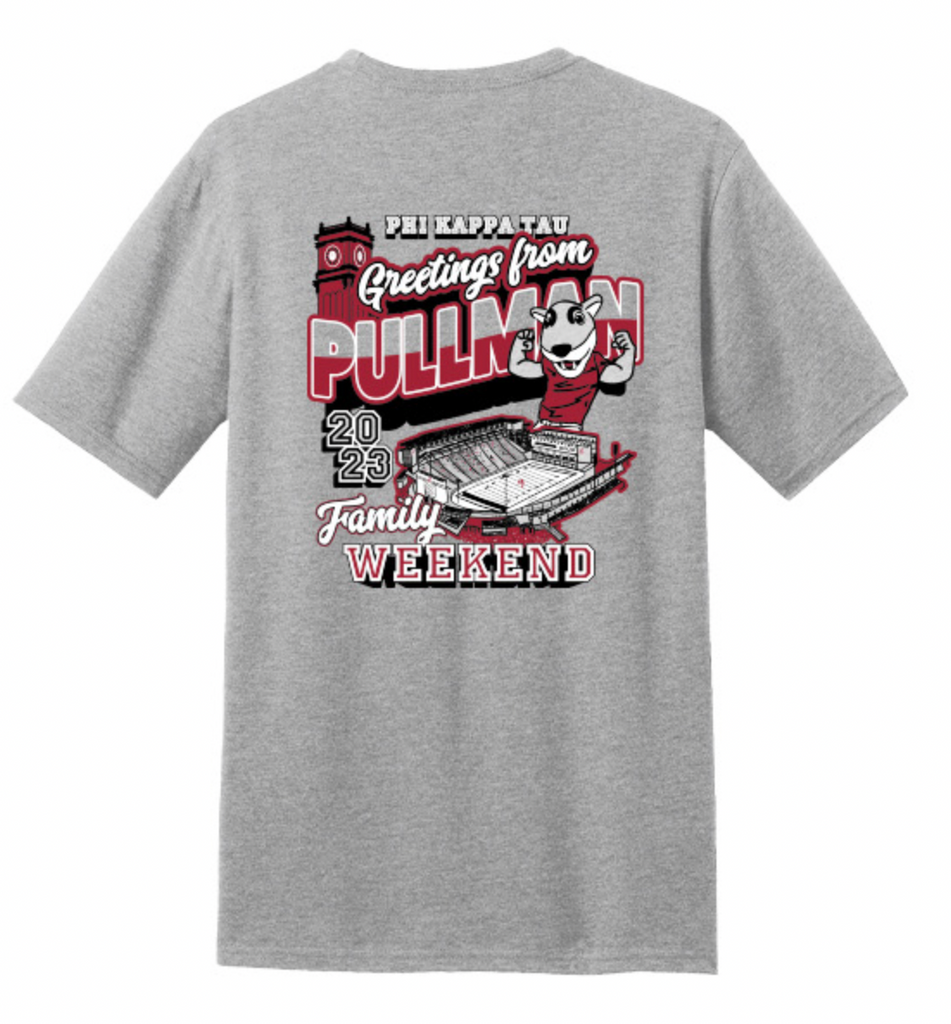 Washington State University Phi Kappa Tau Fall Family Weekend 2023 - CVC Tee