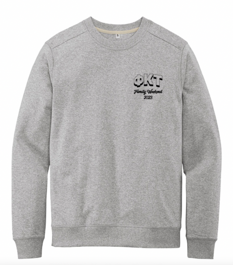 Washington State University Phi Kappa Tau Fall Family Weekend 2023 - Crewneck