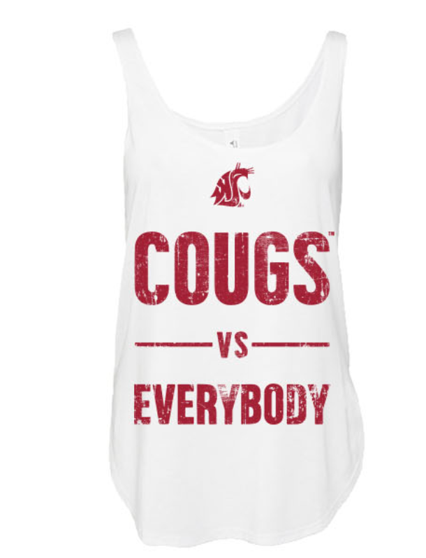 Washington State University Cougs vs. Everybody Pop Up September 2023 - Ladies Tank Top