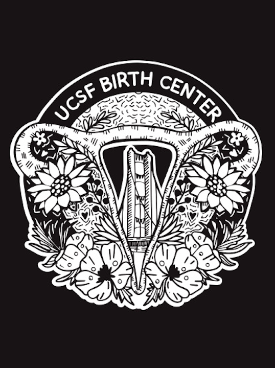 UCSF Birth Center Flower Apparel Summer 2023 - T-Shirt (Minimal Design)