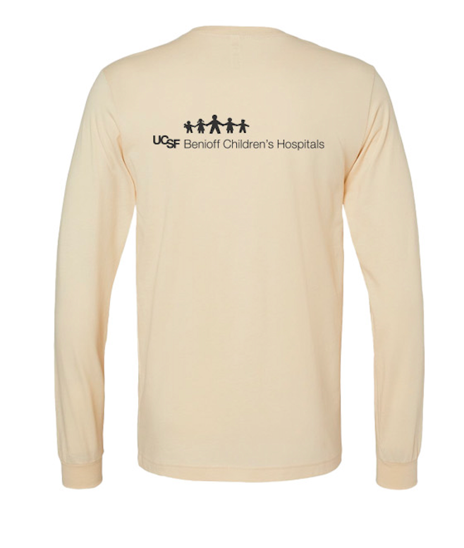 UCSF Birth Center Flower Apparel Summer 2023 - Long Sleeve T-Shirt (Colorful Design)