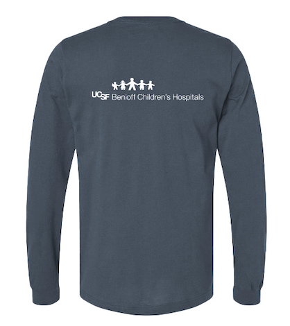 UCSF Birth Center Flower Apparel Summer 2023 - Long Sleeve T-Shirt (Minimal Design)