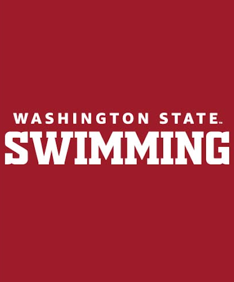 Washington State University Swimming Championships Fall 2023 - Ladies Long Sleeve V-Neck Tee