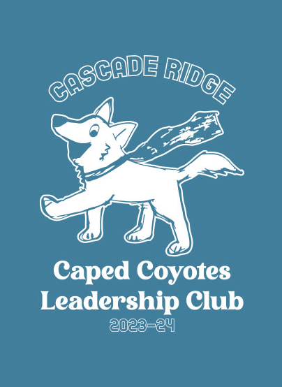 Cascade Ridge Elementary Leadership Club Apparel Fall 2023 - Adult Hoodie