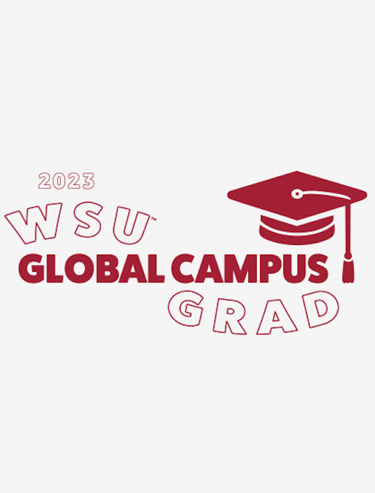Washington State University Global ASWSU Graduation Pop-Up Fall 2023 - Grad T-Shirt