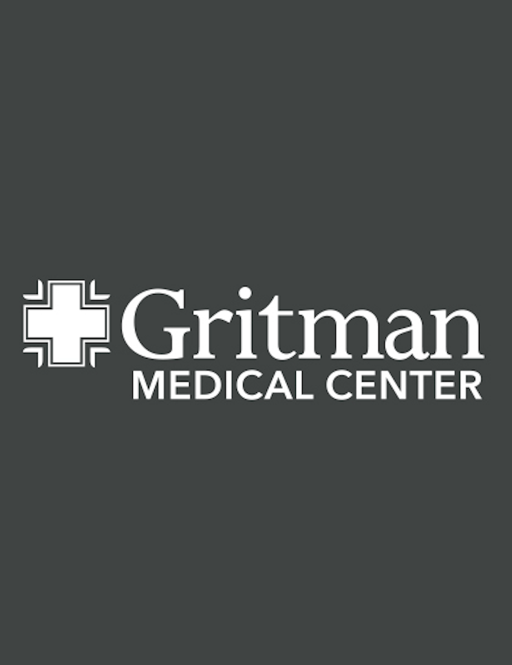 Gritman Medical Center Employee Store May 2024 - Ladies V-Neck Sweatshirt