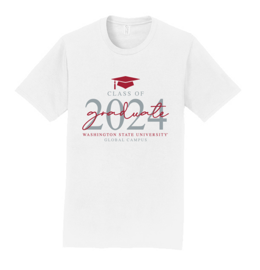 Washington State University Global Graduation Pop Up Spring 2024 - Graduate T-Shirt