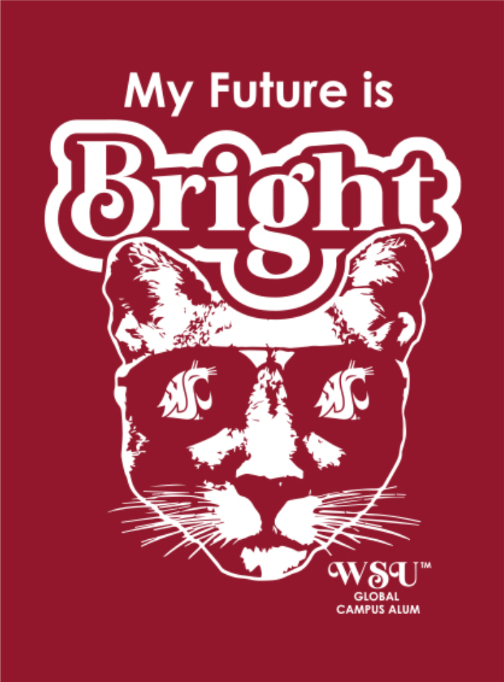 Washington State University Global Graduation Pop Up Spring 2024 - Bright T-Shirt