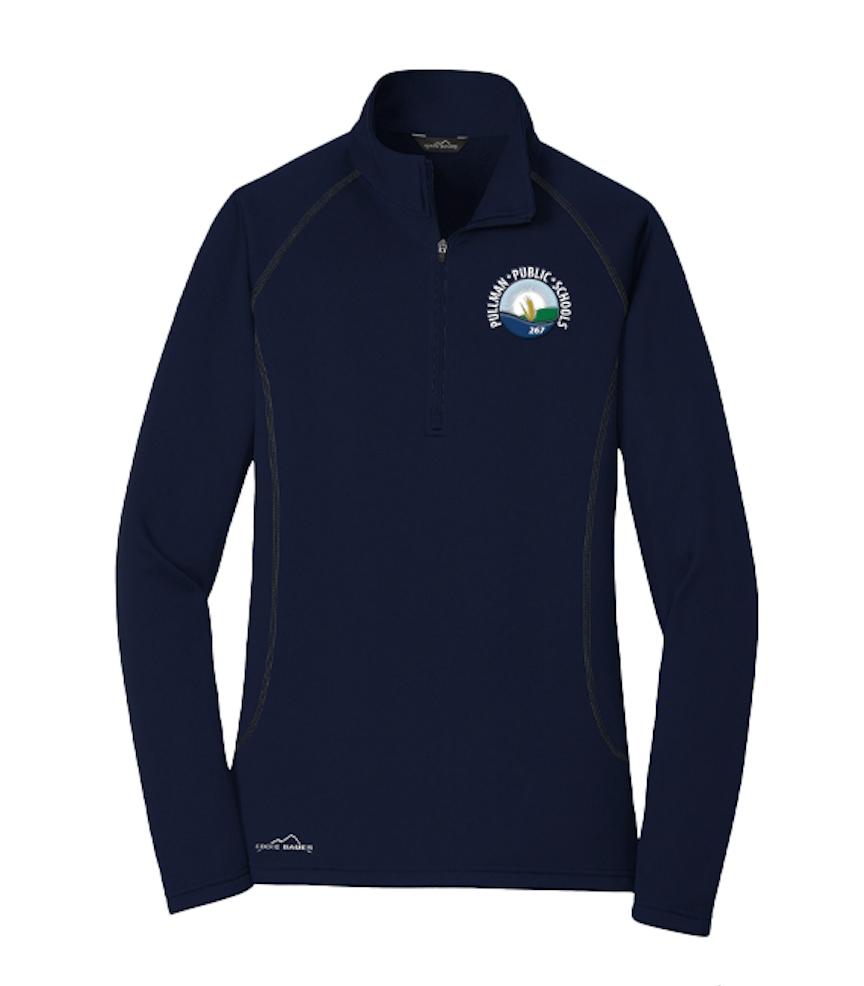 Pullman Public Schools Apparel Fall 2024 - Eddie Bauer Ladies 1/2 Zip