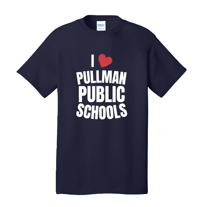 Pullman Public Schools Apparel Fall 2024 - T-Shirt