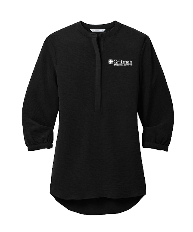 Gritman Medical Center 365 Employee Store January 2025 - Ladies 3/4 Sleeve Tunic