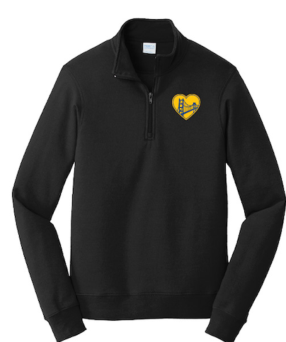 UCSF PCICU Apparel Winter 2025 - 1/4 Zip (Basketball Design)