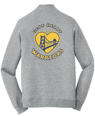UCSF PCICU Apparel Winter 2025 - 1/4 Zip (Basketball Design)