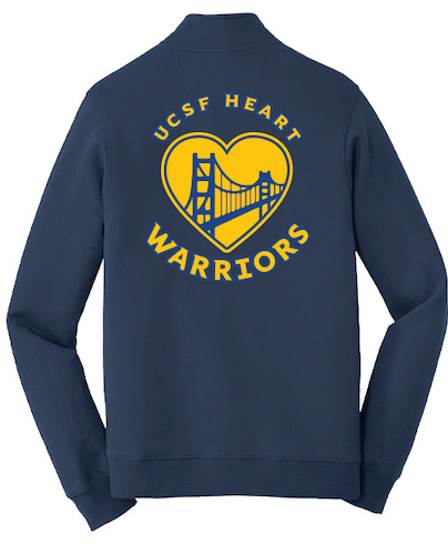 UCSF PCICU Apparel Winter 2025 - 1/4 Zip (Basketball Design)