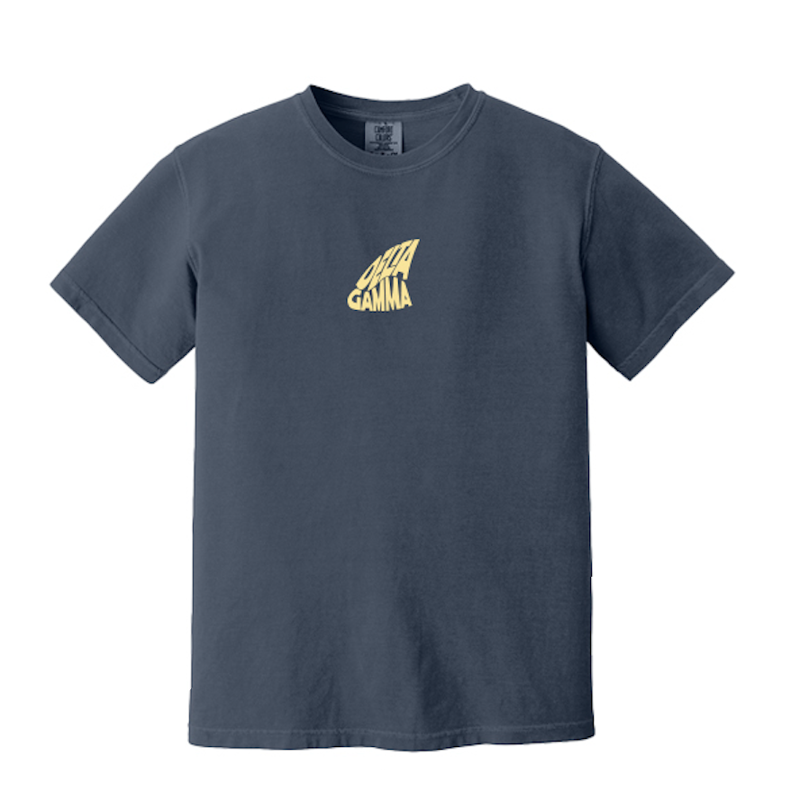 University of Idaho Delta Gamma Anchor Splash Apparel Spring 2025 - T-Shirt