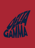 University of Idaho Delta Gamma Anchor Splash Apparel Spring 2025 - T-Shirt