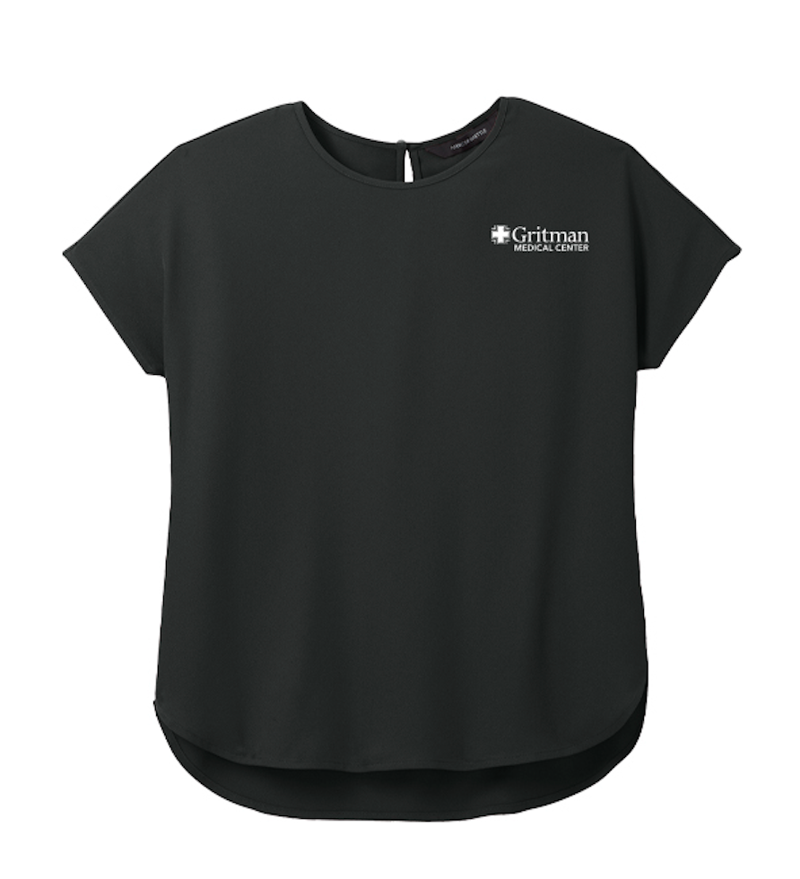 Gritman Medical Center Employee Store August 2025 - Mercer+Mettle Ladies Stretch Crepe Crew