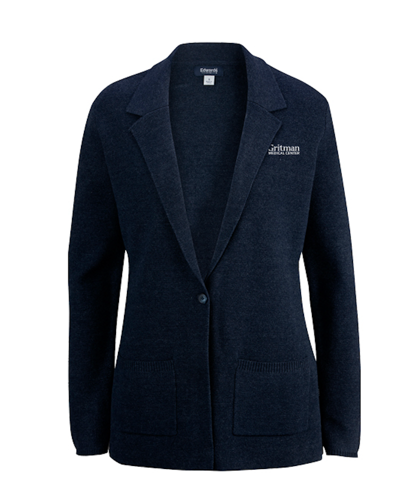 Gritman Medical Center Employee Store April 2025 - Sweater Knit Blazer