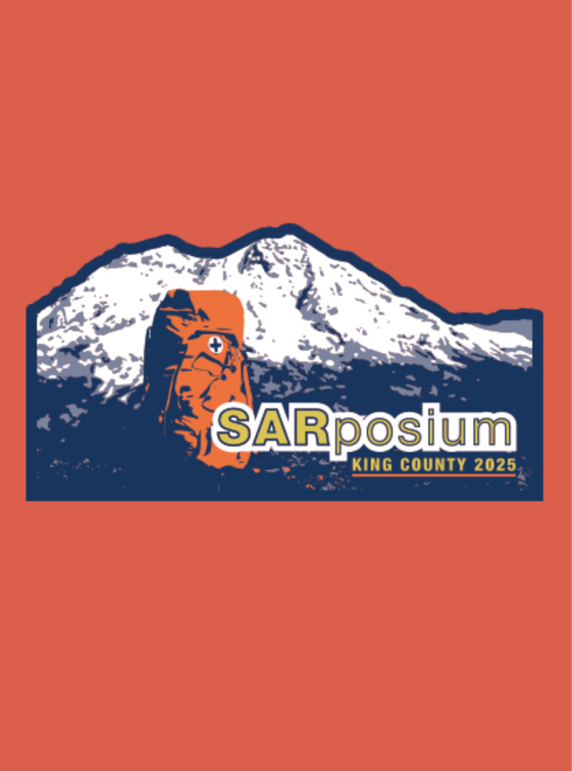 King County Search and Rescue Week Pop Up May 2025 - Hoodie (Mountain Design)