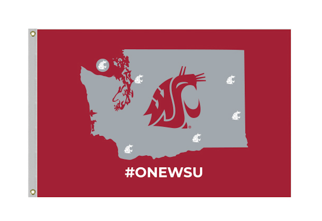 Washington State University Global Graduation Merchandise Spring 2025 - Flag