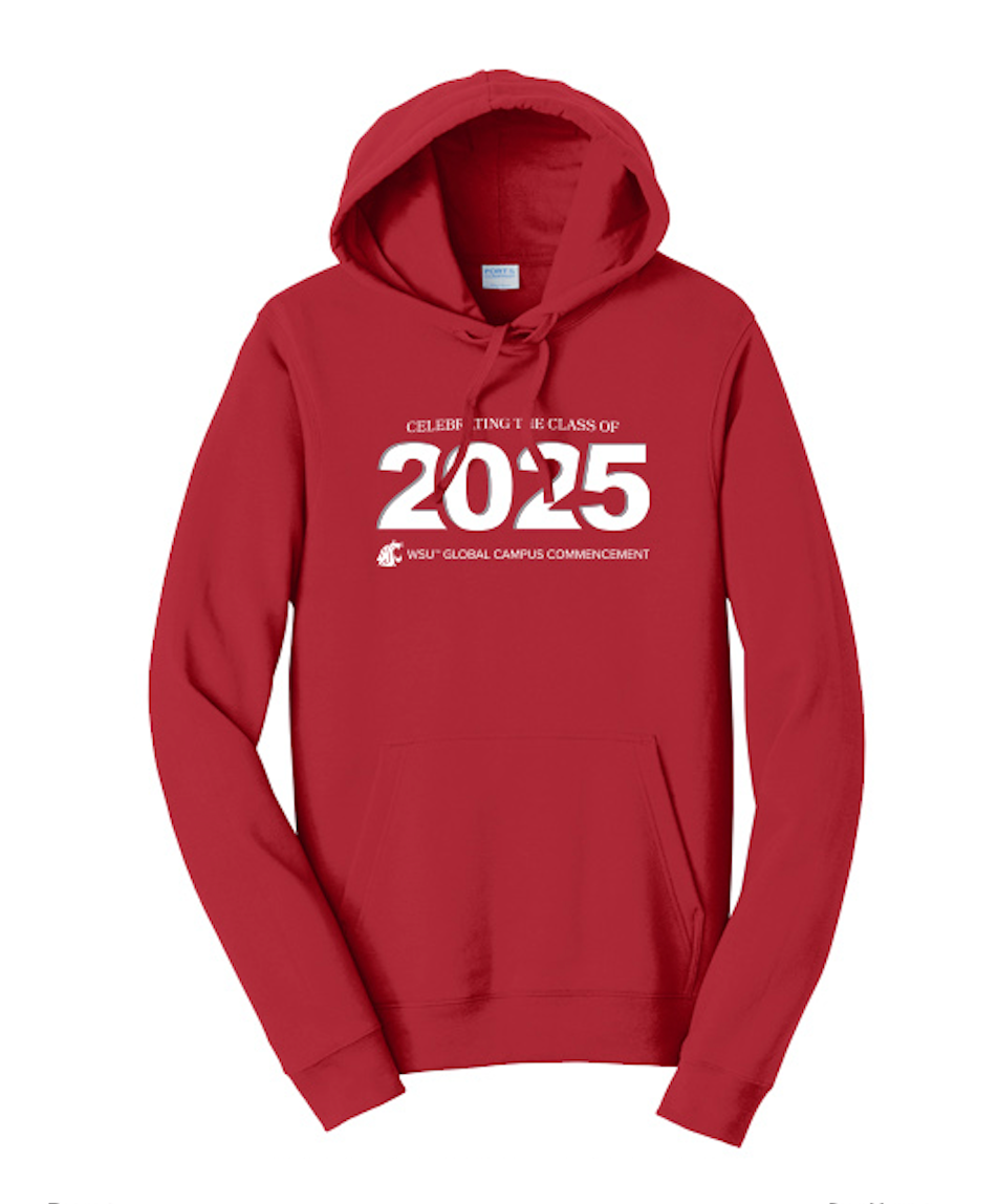 Washington State University Global Graduation Merchandise Spring 2025 - Hoodie