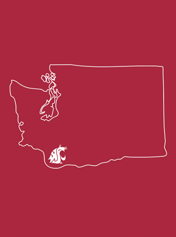 Washington State University Alumni Association SW WA Chapter Pop Up August 2025 - Women's V-Neck T-Shirt