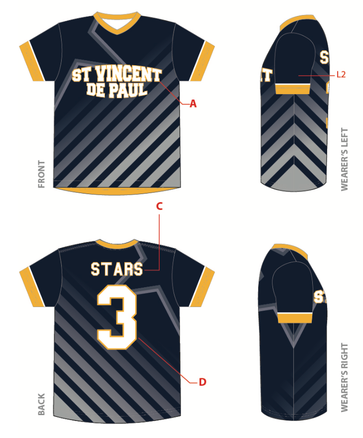 SVDP Soccer Uniforms August 2026 - Jersey