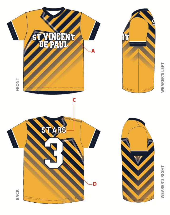 SVDP Soccer Uniforms August 2026 - Jersey