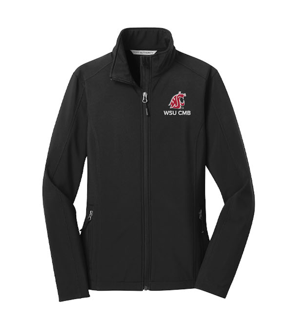 Washington State University Cougar Marching Band Merchandise Fall 2025 - Ladies Soft Shell Jacket