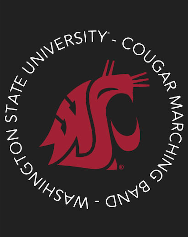 Washington State University Cougar Marching Band Merchandise Fall 2025 - Ladies Soft Shell Jacket