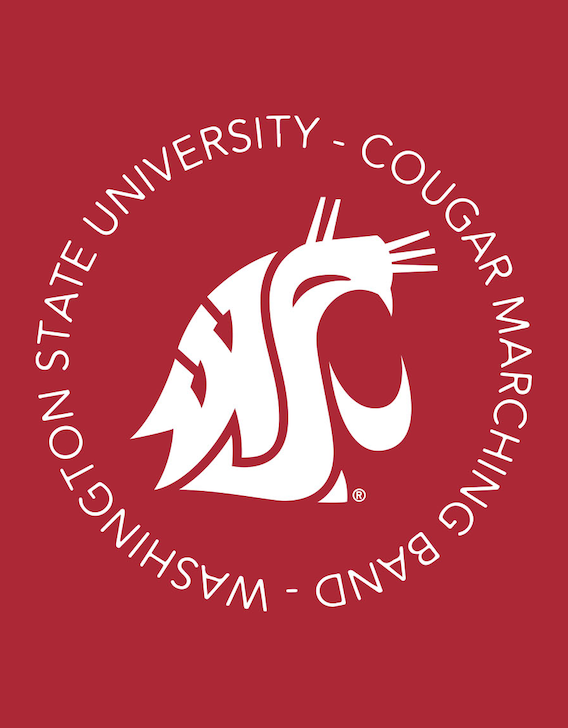 Washington State University Cougar Marching Band Merchandise Fall 2025 - Hoodie
