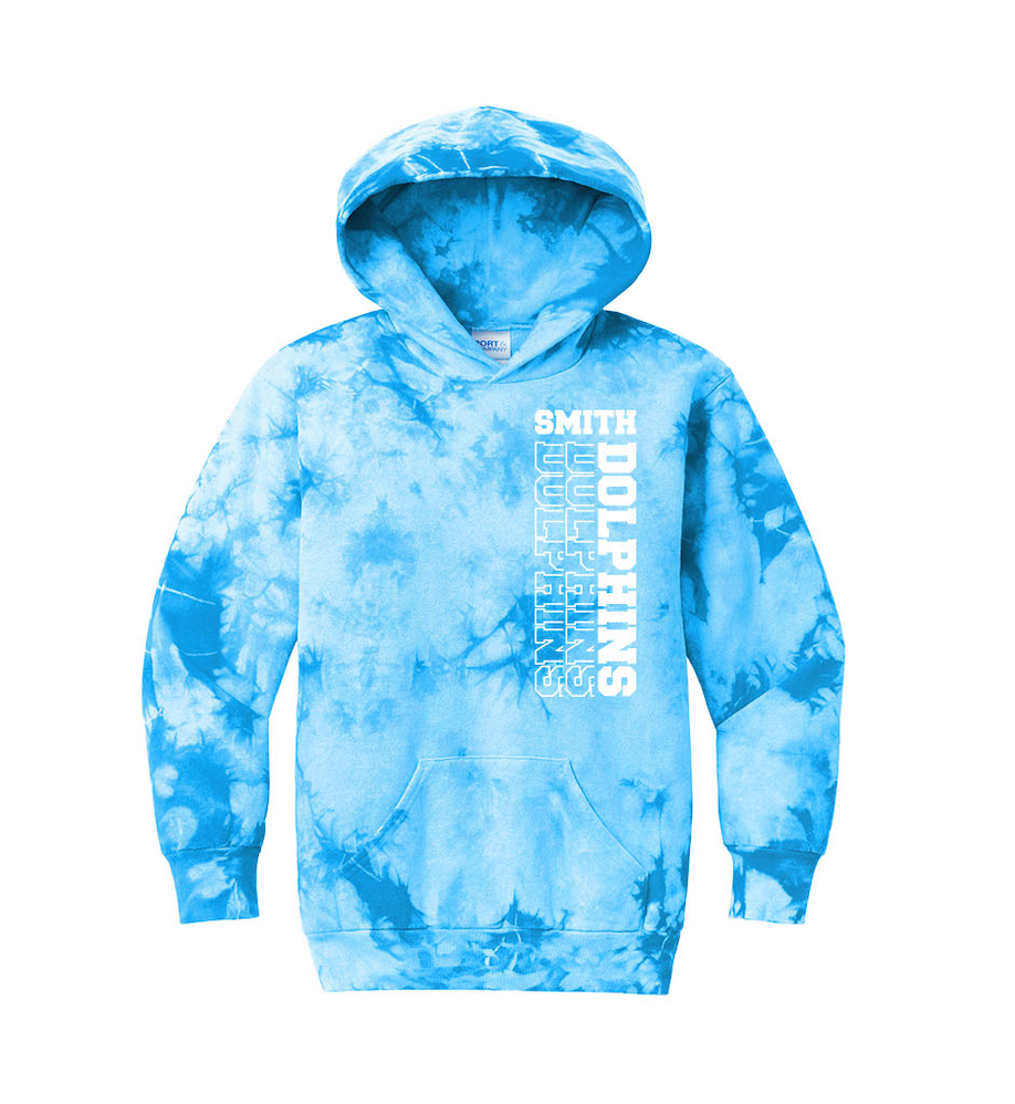 Samantha Smith Elementary Pop Up August 2025 - Youth Tie Dye Hoodie