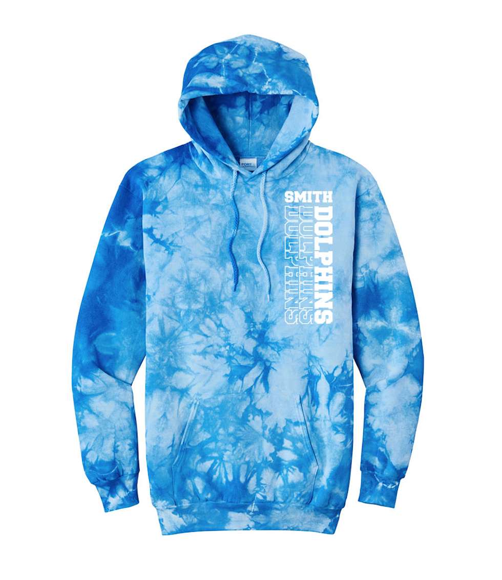 Samantha Smith Elementary Pop Up August 2025 - Adult Tie Dye Hoodie