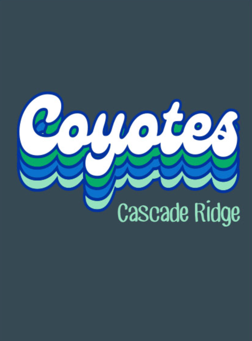 Cascade Ridge Elementary Pop Up Fall 2026 - T-Shirt (Drip Design)