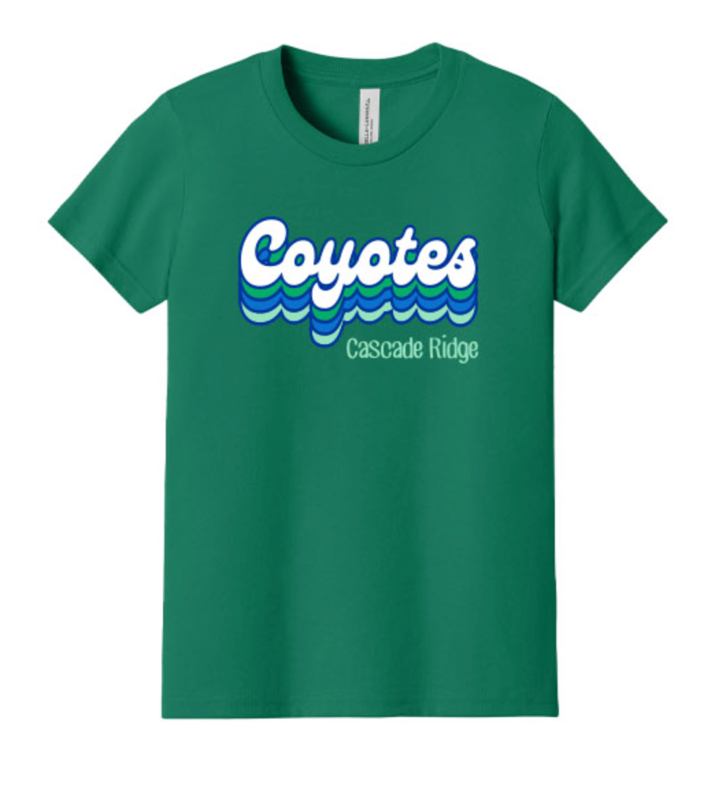 Cascade Ridge Elementary Pop Up Fall 2026 - Youth T-Shirt (Drip Design)