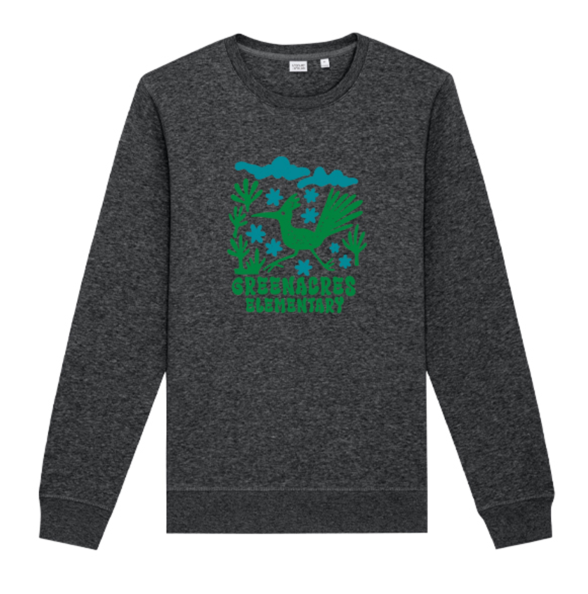 Greenacres Elementary PTA Merchandise Fall 2026 - Stanley/Stella Crewneck (Flower Apparel)