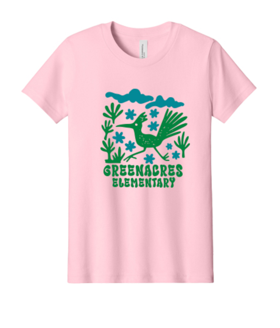 Greenacres Elementary PTA Merchandise Fall 2026 - Youth T-Shirt (Flower Apparel)