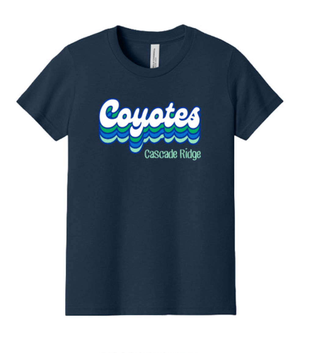 Cascade Ridge Elementary Pop Up Fall 2026 - Youth T-Shirt (Drip Design)